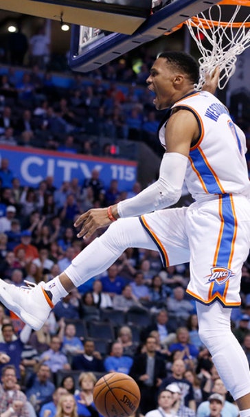 Westbrook's 18th triple-double leads Thunder past Grizzlies (Jan 11, 2017)